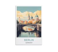 1000 Piece Jigsaw Puzzles，Berlin Germany Of paper Puzzles Suitable For Adults Children Families Stress Relief Puzzle Games 52x38cm