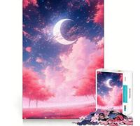 1000 Piece Jigsaw Puzzles- Between The Pink Trees Smooth Cut Play Cognitive Play Gift Restful Play Time Birthday Game Gift (38x26cm)