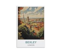 1000 Piece Jigsaw Puzzles，Bexley London Challenging Puzzles, Puzzle Game for The Whole for Women, Gifts for Men, 38x26CM