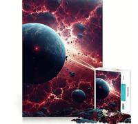 1000 Piece Jigsaw Puzzles Beyond The Horizon Galaxie Clean Fit Decor Smart Mind Activity Cozy Time Play Christmas Fun Gift (50x75cm)