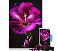 1000 Piece Jigsaw Puzzles- Big Beautiful Flower Neat Edge Decor Thinking Training Toy Easy Time Fun Birthday Game Gift (38x52cm)
