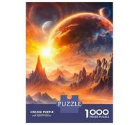 1000-piece Jigsaw Puzzles Big Flash Adult Jigsaw Puzzle Hands-on Game Difficult Challenge Parent-child Interaction 70x50cm/1000pcs