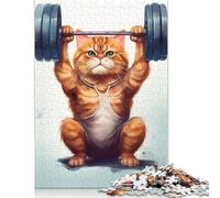1000 Piece Jigsaw Puzzles Bodybuilding Beast for Adults Kids Paper Puzzles Educational Toys 1000pcs (38x26cm)