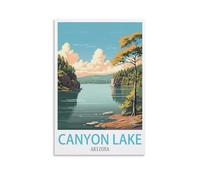 1000 Piece Jigsaw Puzzles Canyon Lake Arizona Challenging Game Toys, Impossible Puzzle, Family Decoration Puzzle 26x38cm