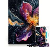 1000 Piece Jigsaw Puzzles Celestial Florals Accurate Joint Fun Thinking Game Play Peace Time Play Christmas Calm Gift (50x75cm)