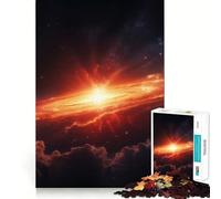 1000 Piece Jigsaw Puzzles Celestial Ignition︰ Birth of A Galaxy Flawless Fit Art Mind Training Fun Rest Time Play Christmas Calm Gift (50x75cm)