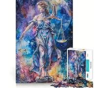 1000 Piece Jigsaw Puzzles Celestial Justice Flawless Fit Art Mind Training Fun Rest Time Play Christmas Calm Gift (38x26cm)