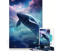 1000 Piece Jigsaw Puzzles Celestial Leviathan Flawless Fit Art Mind Training Fun Rest Time Play Christmas Calm Gift (38x52cm)