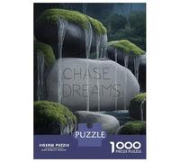 1000-piece Jigsaw Puzzles Chase Dreams Jigsaws for Adults Brain Teaser Game Improve Memory Unique Gifts for Birthday And Christmas 70x50cm/1000pcs
