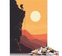 1000 Piece Jigsaw Puzzles Climber Climbing Jigsaw Puzzles for Adults Paperboard Puzzles Challenging To Complete But Fun And Humorous 38x26cm/1000pcs