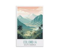 1000 Piece Jigsaw Puzzles Colombia South Americas Landscape Challenging Game Toys, Impossible Puzzle, Family Decoration Puzzle 26x38cm