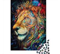 1000 Piece Jigsaw Puzzles Colorful Lion2 for Adults Paper Puzzles Educational Toys 1000pcs (38x26cm)