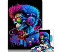 1000 Piece Jigsaw Puzzles Colorful Musician Teenager Jigsaw,Challenging Game Gifts for Is Ideal As A Gift for The Whole Family (size 38x26cm)