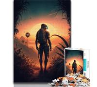 1000 Piece Jigsaw Puzzles Cosmic Adventurer 1000 Piece Jigsaw,Stress Reliever Staycation Kill Time Parent-child Interaction (size 75x50cm)