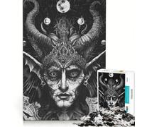 1000 Piece Jigsaw Puzzles Cosmic Gaze of The Inferno, Educational Toy, Hand Speed Race, with Fully Interlocking Randomly Shaped Pieces 38x26cm
