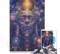 1000 Piece Jigsaw Puzzles Cosmic Psyche, Brain Teaser Game, Difficult And Challenge, Birthday Present, Gifts, 38x52cm