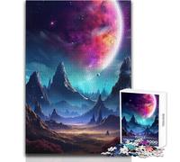 1000-piece Jigsaw Puzzles Cosmic Universe Dreamscape Toy Intellectual Game Learning Educational Gift For Birthdays Size 50x75cm