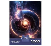 1000-piece Jigsaw Puzzles Creation of The Cosmos Jigsaws for Adults Brain Teaser Game Improve Memory Unique Gifts for Birthday And Christmas 52x38cm/1000pcs