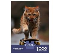 1000-piece Jigsaw Puzzles Creative Cat Adult Jigsaw Puzzle Hands-on Game Difficult Challenge Parent-child Interaction 52x38cm/1000pcs