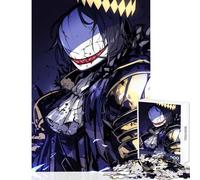 1000-piece Jigsaw Puzzles Creepy Anime King Jigsaw Puzzles for Teenagers Difficult Challenge Fun Activities at Home Toy Intellectual Game (38x52cm)