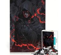 1000 Piece Jigsaw Puzzles Crimson Oath Shadow Ascendant, Educational Game, Fun Activities at Home, Birthday And Unique Gifts 50x75cm