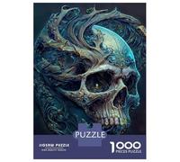 1000-piece Jigsaw Puzzles Crystal Skull Adult Jigsaw Hands-on Game A Work of Art Unique Gifts for Birthday And Christmas 52x38cm/1000pcs
