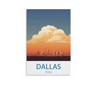 1000 Piece Jigsaw Puzzles Dallas Texas Challenging Game Toys, Impossible Puzzle, Family Decoration Puzzle 26x38cm