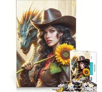 1000 Piece Jigsaw Puzzles Dragons Dawn, Educational Game, Fun Activities at Home, Birthday And Unique Gifts 38x52cm
