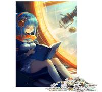 1000-piece Jigsaw Puzzles Dream Girl Fun at Home Activities, Analysis And Logic Brain Teaser Game for Ages 14 And over (38x52cm)