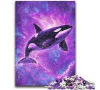 1000 Piece Jigsaw Puzzles Dream Whale Challenging Game And Family Play for Is Ideal As A Gift for The Whole Family 26x38cm