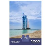 1000-piece Jigsaw Puzzles Dubai Adult Jigsaw Puzzle Hands-on Game Difficult Challenge Parent-child Interaction 70x50cm/1000pcs