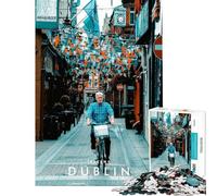 1000 Piece Jigsaw Puzzles Dublin Lifes Puzzles for Teenagers Difficult Hard Every Piece Is Unique Toys Educational Games (Size 38x26cm)