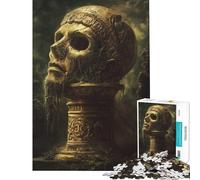 1000 Piece Jigsaw Puzzles- Echoes of A Forgotten Era Difficult And Challenge Analysis And Logic DIY Toys for And from 14 Years And over (50X75CM)