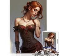 1000 Piece Jigsaw Puzzles- Elegance And Wisdom Puzzles for Teenagers Difficult Hard Every Piece Is Unique - Toys Educational Games (38x26cm)