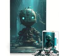 1000-piece Jigsaw Puzzles Evil Voodoo Doll, Educational Game, Fun Activities at Home, Birthday Present,Travel Gifts, 38x26cm