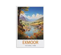 1000 Piece Jigsaw Puzzles,Exmoor National Parks,Challenging Game Toys, Impossible Puzzle, Family Decoration Puzzle 70x50cm