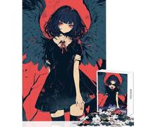 1000 Piece Jigsaw Puzzles- Fallen Angel Educational Toy Gift Birthday Hands-on Game with Matching Poster And Trivia Sheet Size 38x52cm