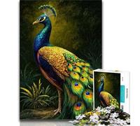 1000 Piece Jigsaw Puzzles Fantasy Peacock Teenager Puzzles,Challenging Game Toys Wall Decoration Unique Birthday And Xmas Gifts (size 38x26cm)
