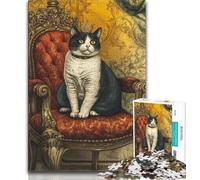1000 Piece Jigsaw Puzzles Farm Cat Teenager Jigsaw,Challenging Game Gifts for Is Ideal As A Gift for The Whole Family (size 75x50cm)