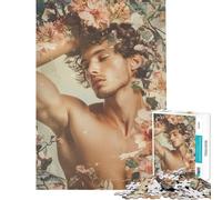 1000 Piece Jigsaw Puzzles Floral Seduction for Birthday, Chrismas Wall Decoration Educational Toy for And 14 Years And over (38x52cm)