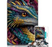 1000 Piece Jigsaw Puzzles Flying Dragon Graffiti,Decompressing Intellectual Educational Toy Educational Game for Birthday,Chrismas (38x26cm)