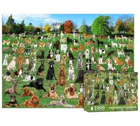 1000 piece jigsaw puzzles for adults-101 Lawn Puppies Puzzles For Adults 1000 Pieces Dogs Park Jigsaw Puzzles 1000 Pieces For Adults 101 Puppy Group Photo Puzzle 1000 Pieces, 1000 Piece Puzzle Dog