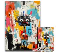 1000 Piece Jigsaw Puzzles for Adults Abstract Boy Figure Painting Puzzles for Adults Erfect for Home Decor Birthdays Holidays And Gifts 1000 PCS(38x26cm)