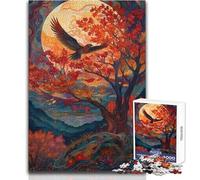 1000 Piece Jigsaw Puzzles for Adults Abtract Birds Educational Game Family Activities Secret Santa Gifts Size 50x75cm