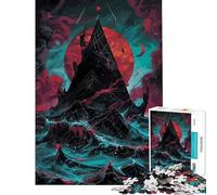 1000 Piece Jigsaw Puzzles for Adults Abyss Triangle Adult Puzzles Hands-on Game Stress Reliever Difficult And Challenge (50x75cm)