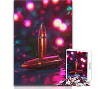 1000 Piece Jigsaw Puzzles for Adults Aesthetic Bullet Educational Game Family Activities Secret Santa Gifts Size 38x52cm