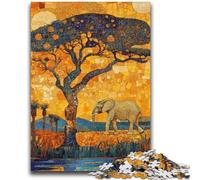 1000 Piece Jigsaw Puzzles for Adults African Grasslands Puzzles for Teenagers,Stress Reliever Difficult Challenge Secret Santa Gifts (50x75cm)