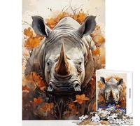 1000 Piece Jigsaw Puzzles for Adults Africa's Unicorn Educational Games Wall Decoration Toy Wall Decor Challenging Game Gifts (26X38cm)