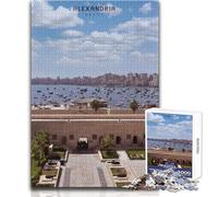 1000 Piece Jigsaw Puzzles for Adults Alexandria Unique Challenge Game Analysis And Logic Birthday Gifts Size 50x75cm