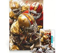 1000 Piece Jigsaw Puzzles for Adults American Football Action, Practical Game, Improve Memory, Deal As Gifts for The Whole Family 50x75cm